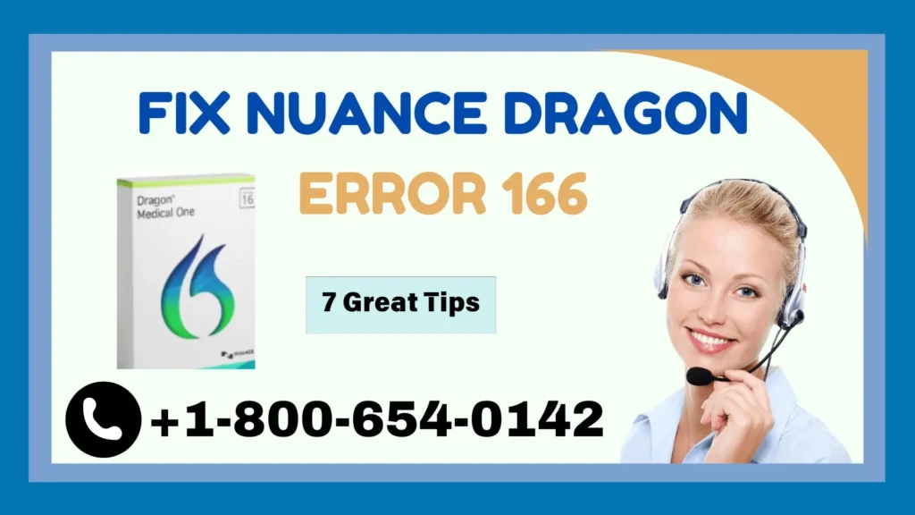 Fix Nuance Dragon Error 166