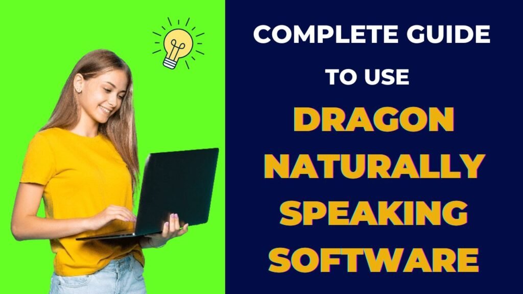 How to use dragon voice recognition software