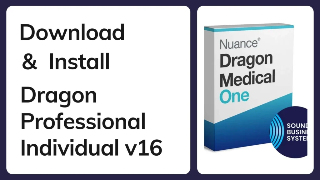 download and install dragon professional individual v16